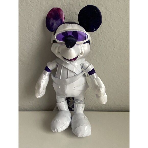 Disney Mickey Mouse January Plush The Main Attraction Space Mountain 1/12 NEW - Picture 2 of 9